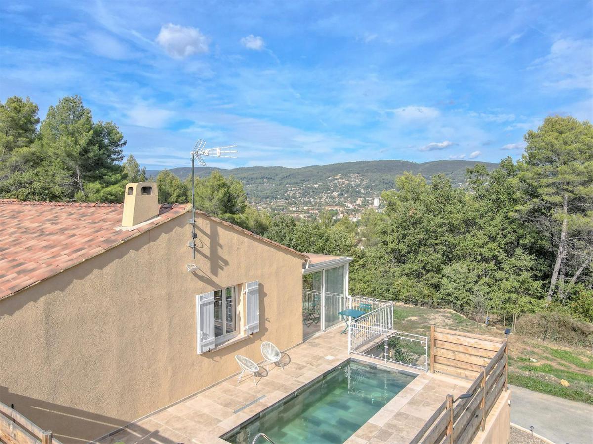 Charmante Maison Climatisee Avec Piscine Draguignan Buitenkant foto